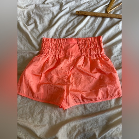 Free People NWT movement the way home shorts papaya punch size large - Picture 6 of 10